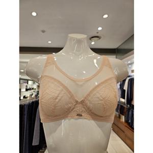 [와코루] C컵 (WBRX207A-PTA-SK) 모던데일리 노와이어 풀메이컵 홑겹 브라