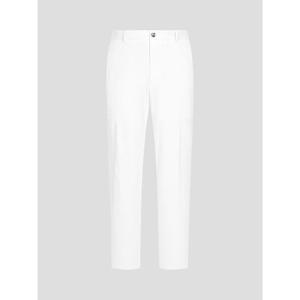 [갤럭시 라이프스타일] 옥스포드 조직 레귤러핏 팬츠 - 화이트 (GC5221E031)