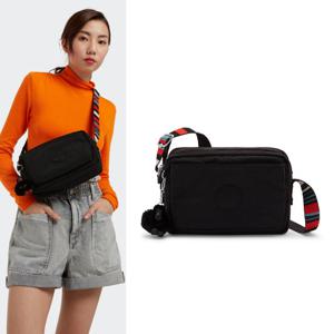 [본사공식]키플링 크로스백 여행가방 아바누M KPABS06 BK/NS