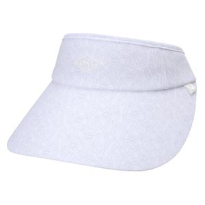 [링스] [25SS] 여성 퍼포 메쉬 와이드챙 바이저 L21E1CP353_WH