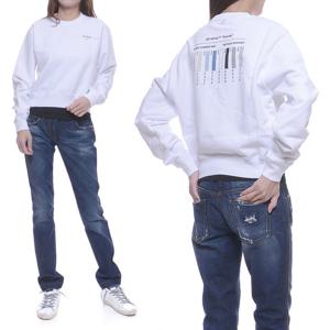 [오프화이트] 20SS 여성 크롭 맨투맨 (OWBA026S20FLE003_0184_20S)