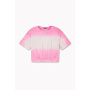 [베네통키즈]여아 그라데이션 티셔츠3NPDC10OKPK
