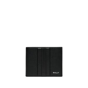 발리 로고 프린트 가죽 지갑 MLW06AEC001