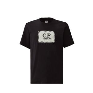 CP 컴퍼니 로고 라벨 반팔 티셔츠 18CMTS029A 005100W 999