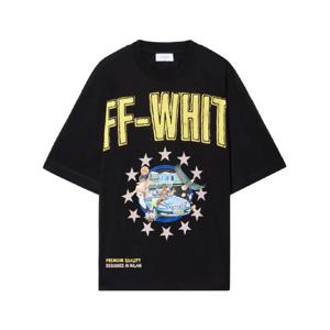 25 FW 오프화이트 프레스코 스타 오버 티셔츠 OMAA161S25JER0011019 TP434314083