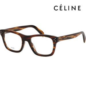 셀린느 안경테 CL50079I 056 명품 사각 뿔테 호피 데일리 패션