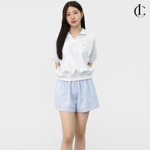 엘케이트 여자 반바지 여름바지 데일리 스트라이프 코튼 숏팬츠 LNNP020