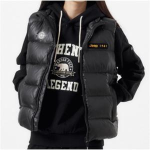 [지프]남여공용 WRANGLER 반넥 숏 베스트(M4692)