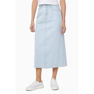 [캘빈클라인 진]여성 블리치드 인디고 데님 맥시 스커트 47B733G