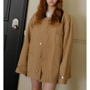 [플랙진]공용 워크자켓 HEAVY CANVAS WASHING WORK JACKET(PWTI1JKL12U)