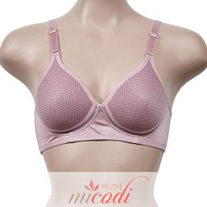 여성 베이직 와플 부드러운 레이온 B컵 브라 여자속옷