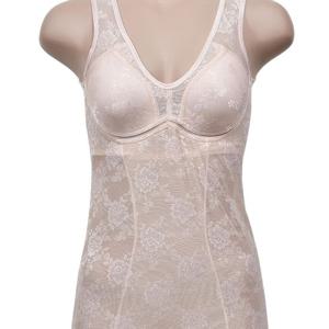 쟈가드 망사 홑겹 몰드 B컵 브라런닝 플라워 레이어드