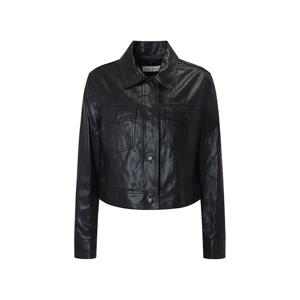 [제이제이 지고트]페이크 레더 크롭 자켓  GRAA3LTR41