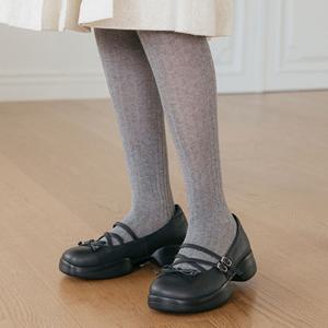 [지쎄공식몰] 천연가죽 여성수제화 로일 플랫폼 메리제인 통굽 로퍼 GIS-46274