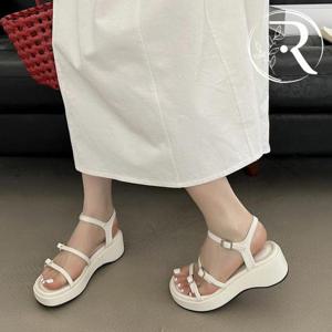 [디자이어로즈] 여성 키높이 가보시샌들 5cm