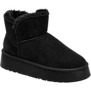 [월드컵]4.5cm통굽 겨울방한화털미니숏로우컷앵클부츠