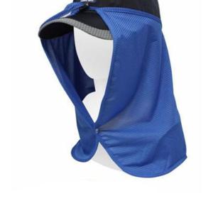 단색블루 햇빛가리개 (모자별도구매) 그늘망 얼굴가리 멀티햇빛가리개 자외선차단 강한햇빛차단 얼굴가리 그늘망 시원한햇빛가리개 통풍가능 모자탈부착