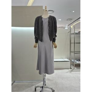 [AB.F.Z] 샤틴 롱 나시 원피스 (KSA1QO01A)