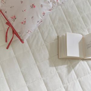 [파르페by알레르망] 헤이즐 알러지케어 밍크극세사 다운필 차렵이불 Q