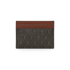 생로랑 647148 FABLK 2166 카산드라 모노그램 캔버스 카드지갑