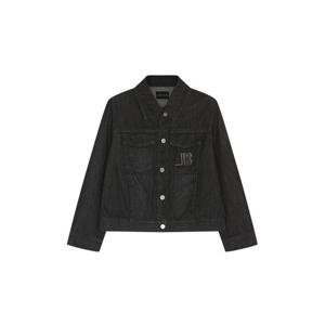 [르샵]25l1l32djk010카라LB패치 워싱 흑청 데님 자켓_CJ