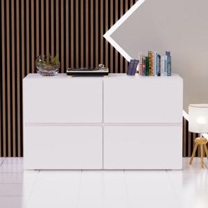 [데코라인] 메시 1200 2단 서랍장(착불)