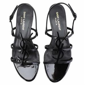 나니럭스 생로랑 여성 카산드라 로고 샌들 552245 0NPVV 1000