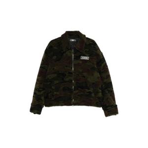 아미리 카모 플리스 집업 봄버 재킷 AMOUJA1013