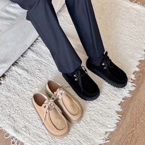 남성 2컬러 가을 겨울 멋스러운 스웨이드 뮬 블로퍼