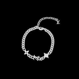 25SS 루이비통 남성 체인 팔찌 모노그램 로우 M1407A