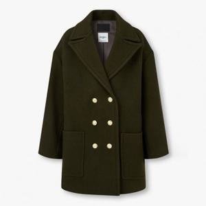 보브  (7115416Y02) 울 블렌드 더블 코트