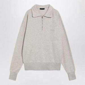 (명품) 프라다 롱 슬리브 코튼 폴로 셔츠 UJL39C