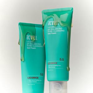 아크웰 감초수 PH밸런싱 포어 클렌징 젤 폼 160ml