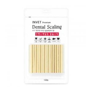 애견덴탈껌 인벳 덴탈 스케일링 칼슘스틱 100g 별 10팩 1타
