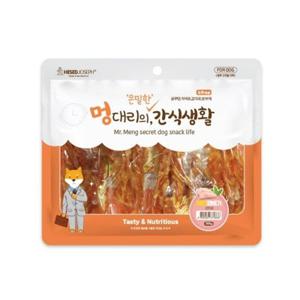 육포브랜드 멍대리의 은밀한 간식생활 치킨꽈배기 건식300g