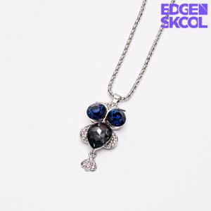 [엣지스쿨]블루 부엉이 롱 목걸이_KFN0318