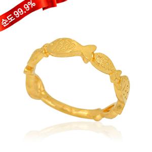 [골드모아] 순금 반지 3.75g 24K [물고기]