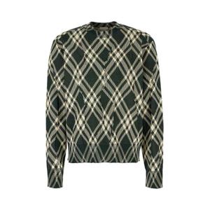 버버리 긴팔 티셔츠 8083463 B8660 IVY IP CHECK