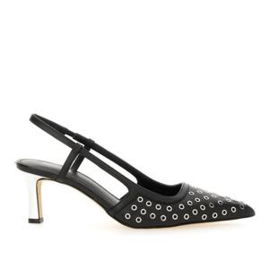 마이클코어스 포인티드 토 슬링백 펌프스 40R5ALMP3L 001BLACK