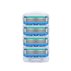 질레트 호환용 프로쉴드 옐로우/스킨텍 면도날(4입)