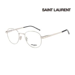 (국내당일발송) 생로랑 명품 안경테 SL555 OPT 002 라운드 메탈 남자 여자 안경