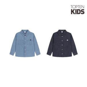 [탑텐키즈]남아) 에코 데님 셔츠(MKF1WC1211)