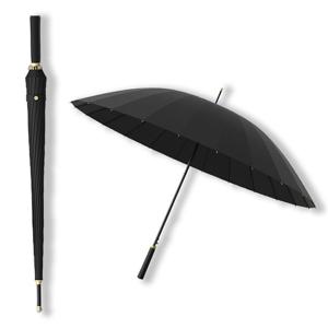 튼튼한 원터치 자동 대형 큰 장 우산 블랙