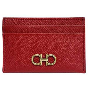 Ferragamo 페라가모 카드케이스 220007 0746668 LIPSTICK / 여성 카드지갑