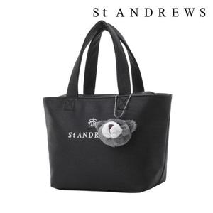 [세인트앤드류스]공용 테디베어 키링 로고 미니백 (831E1BGA03BK)