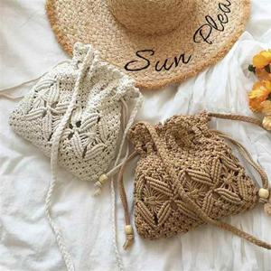 니트 조리 크로스백 네트 뜨개 가방 GAB01446 니트가방