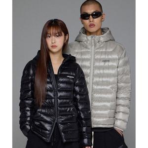 [라이프워크] 공용) Lite 글로시 후드 다운 점퍼_LW254DJ101