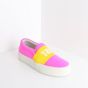 [클로딩캡슐] 여성 배드걸 슬립온 핑크 10133DBG