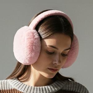 히키스 벨벳 토끼털 방한귀마개 접이식 겨울 귀도리 여성 남성 커플 FE30