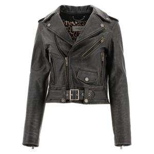 골든구스 바이커 자켓 GWP00848P00064790100 BLACK